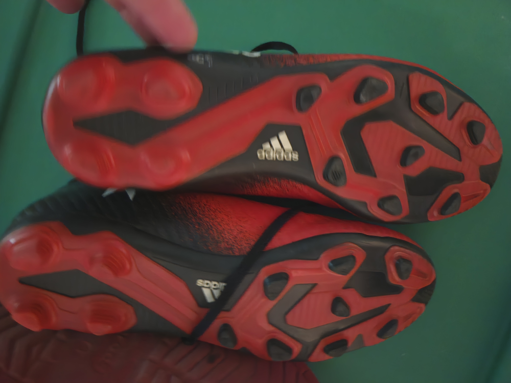 Crocs & Adidas Soccer Cleats - Size 3 Youth - photo 2