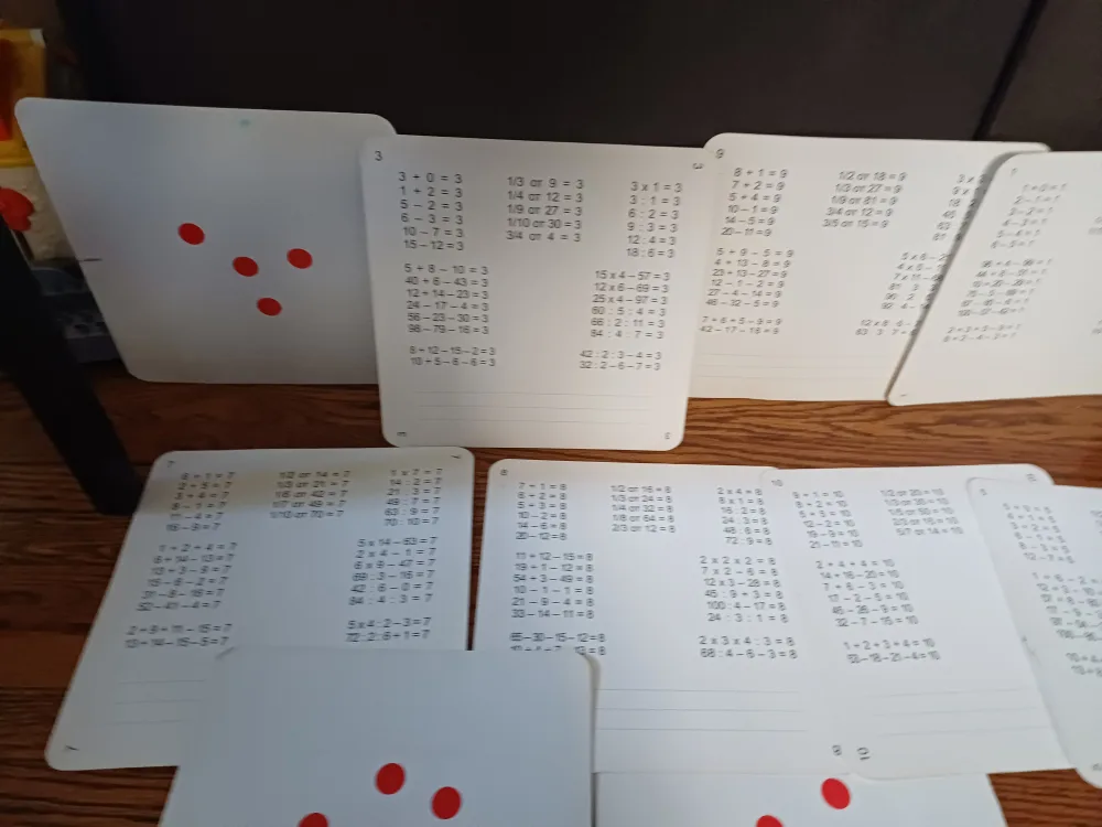 Back to School Math Cards for children image indicator(2)