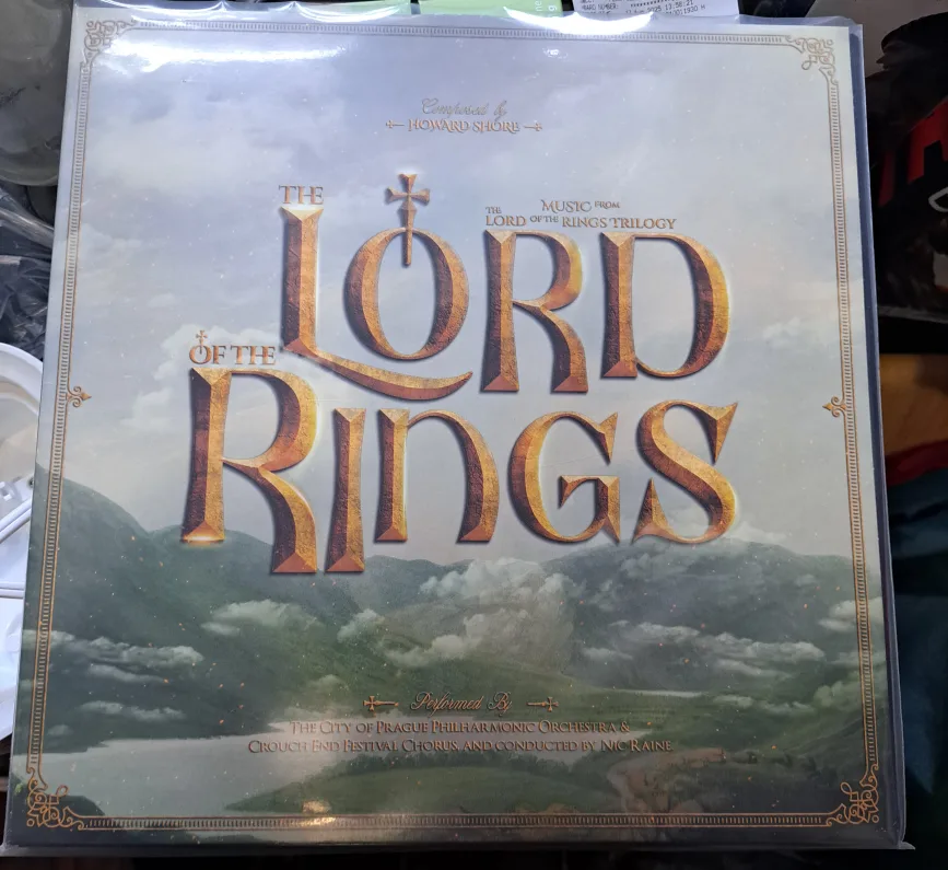 Lord of the Rings Philharmonic Orchestra (clear vinyl variant) thumbnail