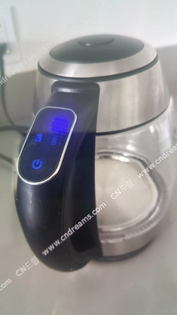 Electric Kettle - Glass & Stainless Steel