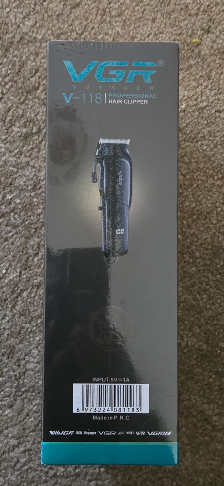 VGR V-118 Professional Hair Clipper - New in Box! image indicator(4)