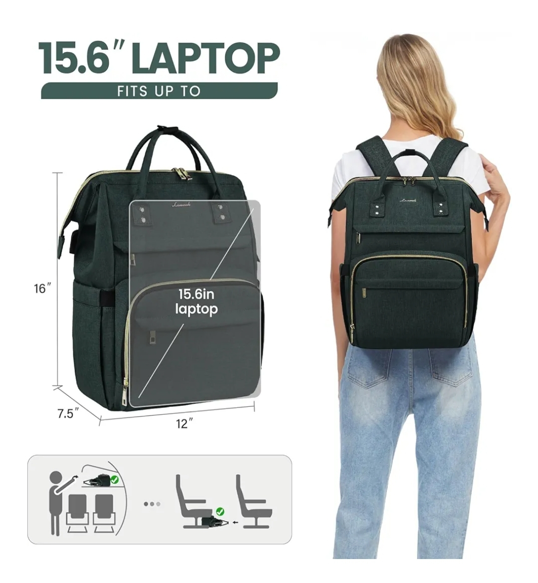 Luvmok Laptop Backpack Travel Backpack - photo 5