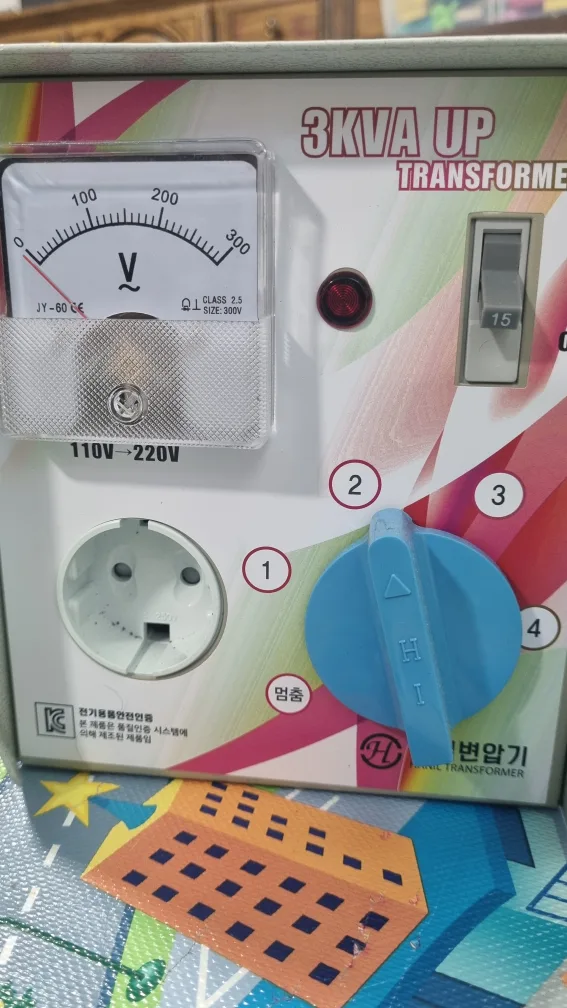 3KVA UP Transformer HI-3KVA(Made in Korea) image indicator(4)