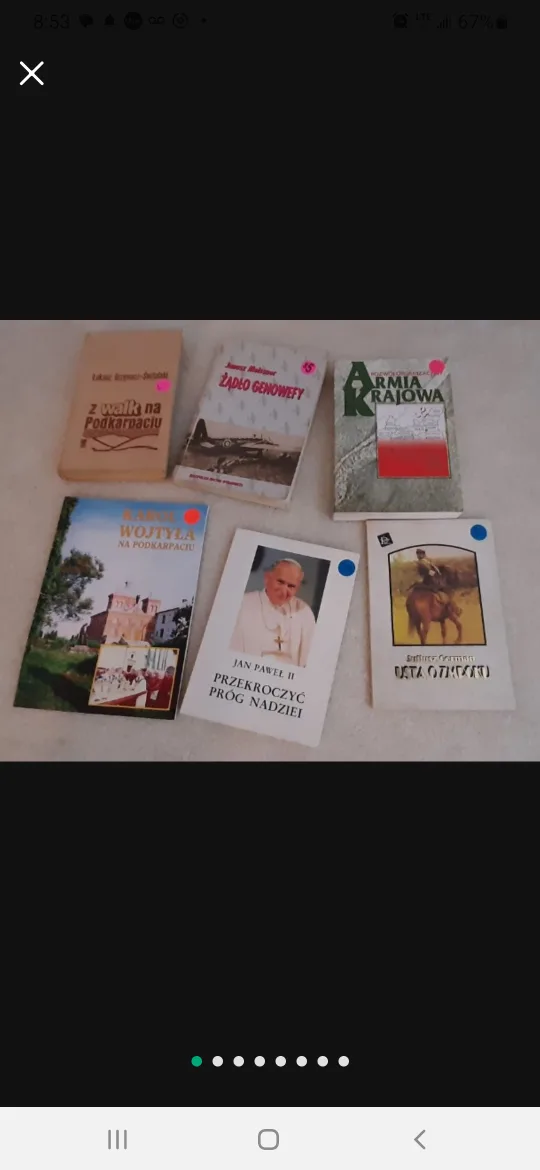 Various Polish Language Books $3. and up thumbnail