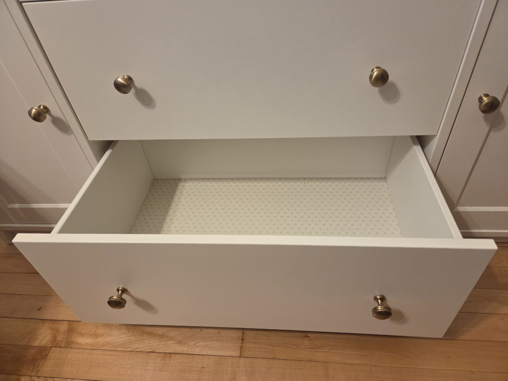 White Credenza/Side Board with Drawers - photo 3