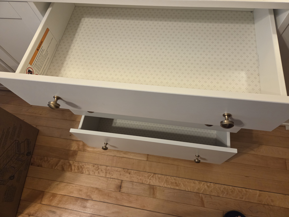 White Credenza/Side Board with Drawers - photo 4
