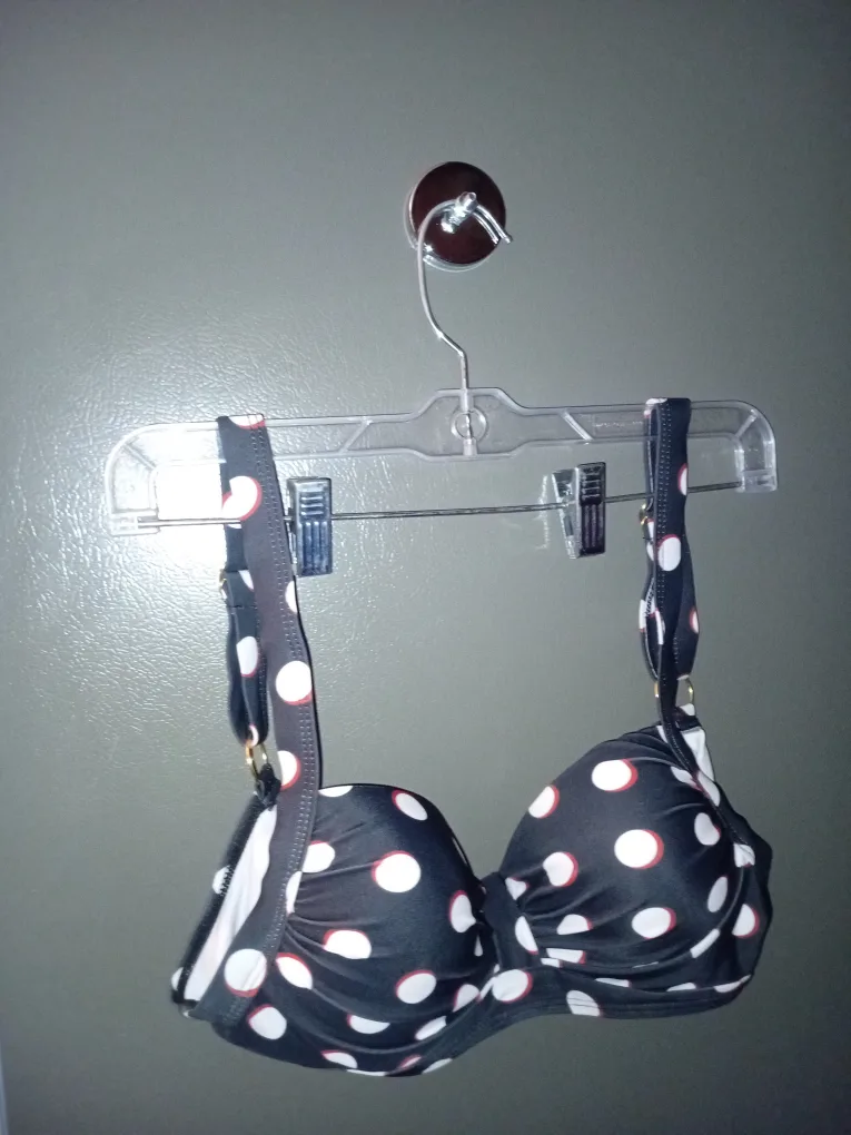 NEW!   Beautiful Polka Dot Bikini - Size Small image indicator(2)