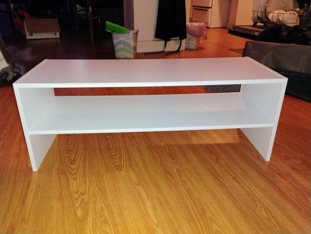 White Shelf Unit - photo 3