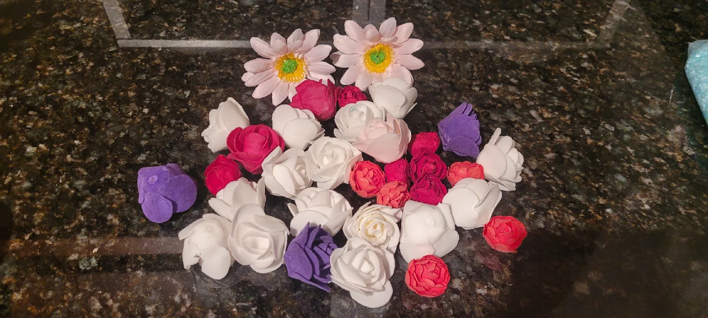 Assorted Craft Foam Flowers thumbnail