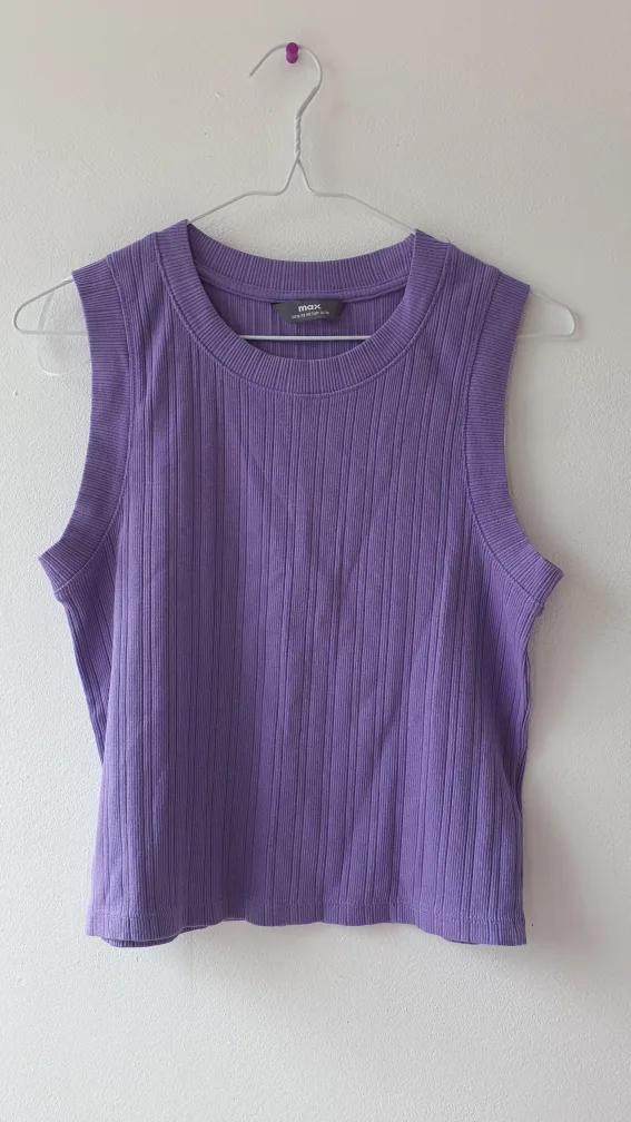 Max Ribbed Tank Top - Assorted Colours image indicator(3)