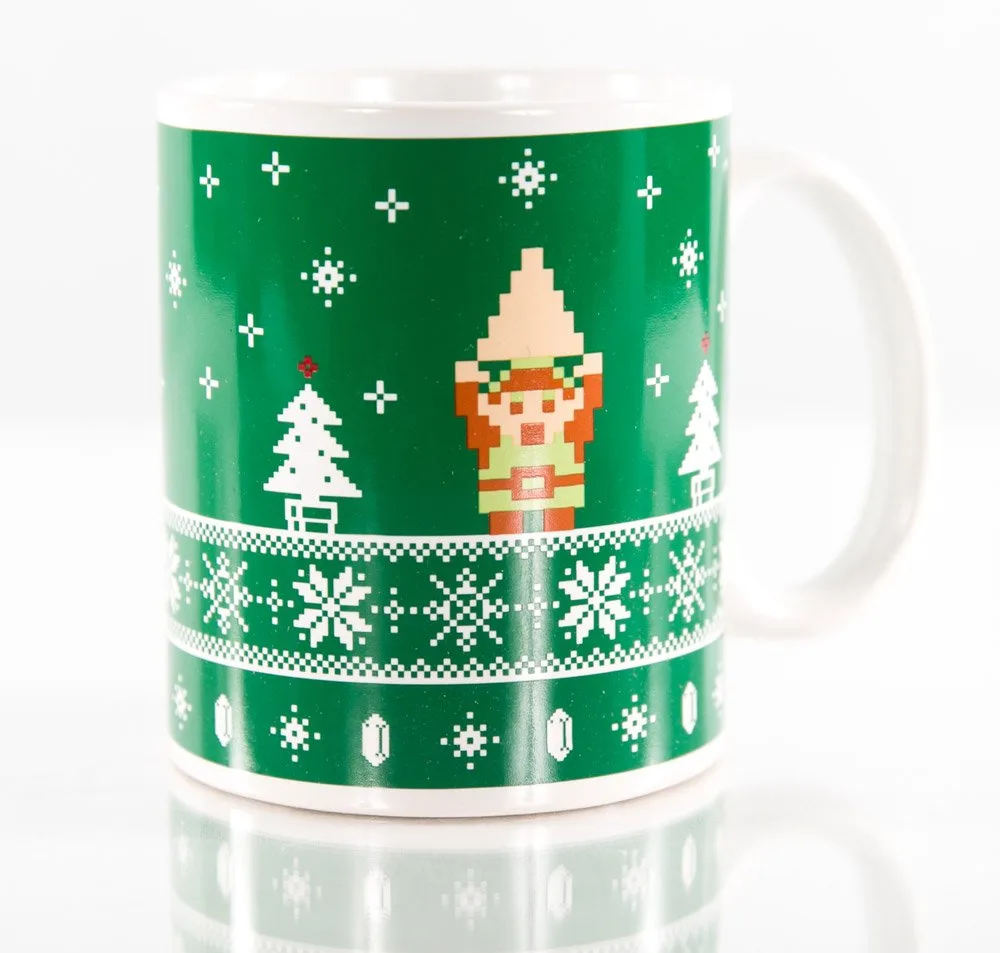 GameStop Nintendo Elf Christmas Mug image indicator(4)
