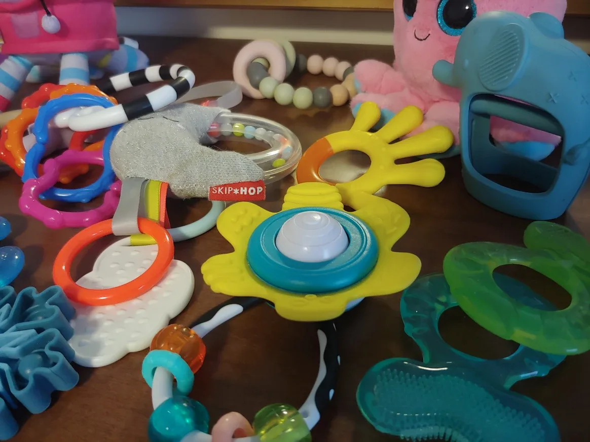 Baby Teethers, ratles & Plush Toys Bundle image indicator(2)