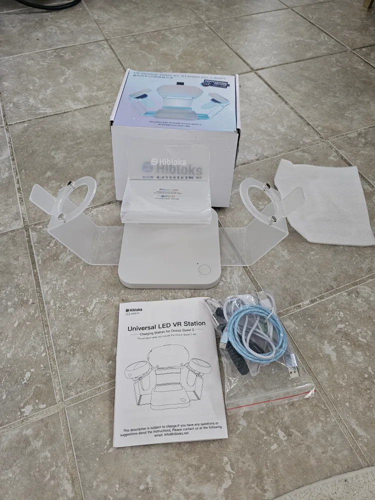 New HiBloks VR Stand LED Light Display Holder... image indicator(4)