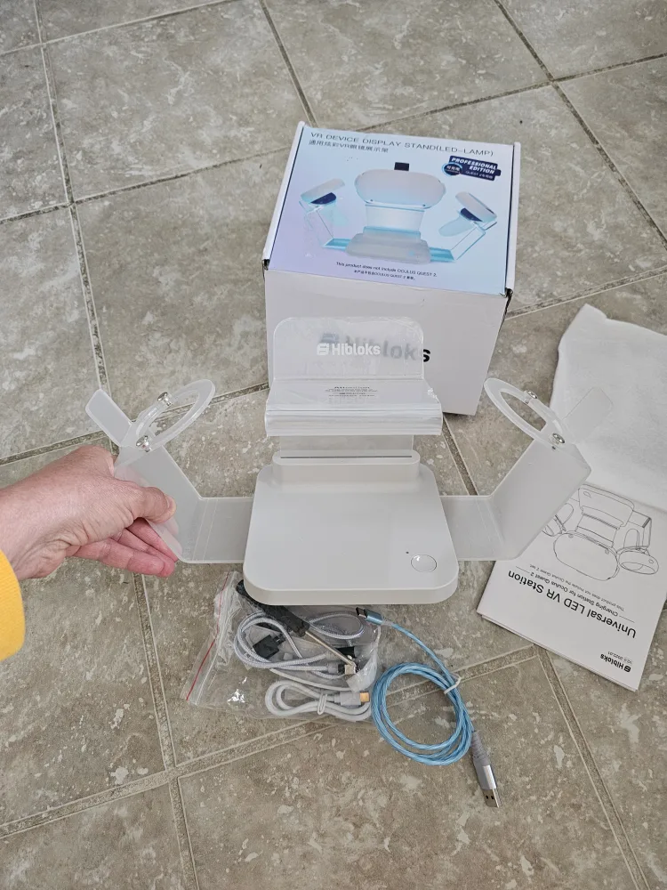 New HiBloks VR Stand LED Light Display Holder... image indicator(5)