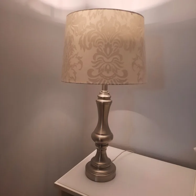 Table Lamp with Patterned Shade thumbnail