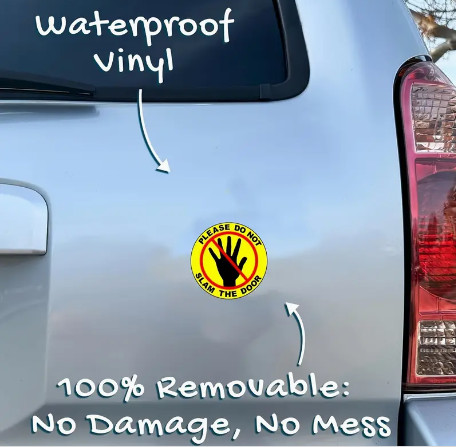 Do Not Slam The Door - Sticker - photo 4