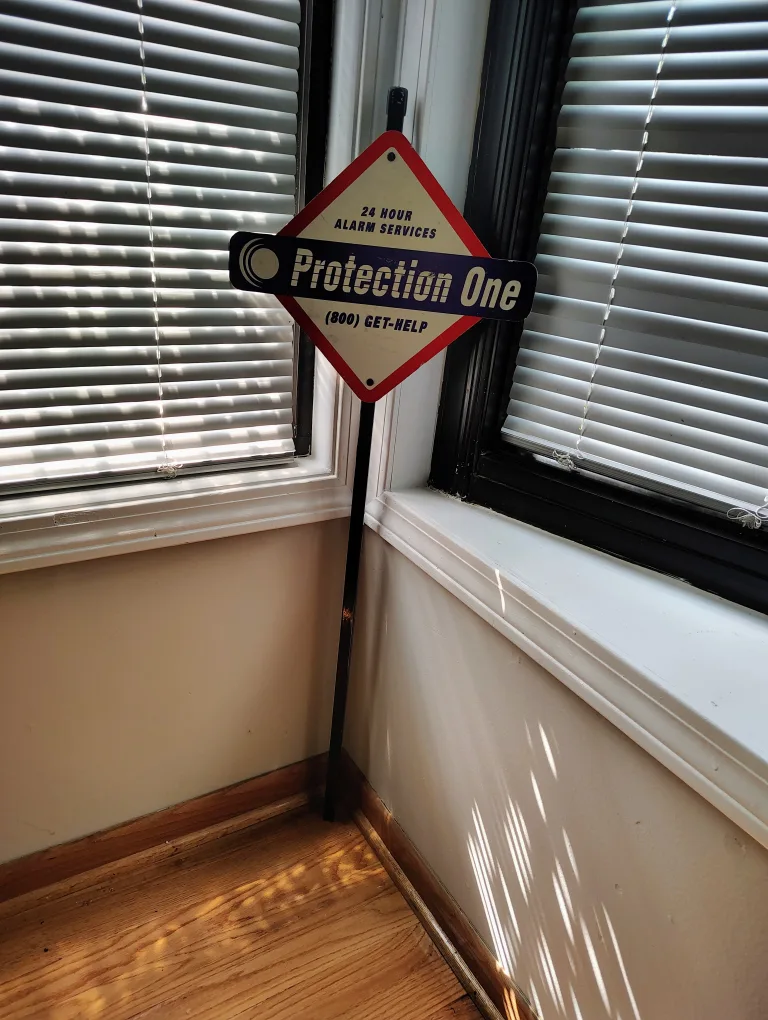 Protection One Alarm Services Sign thumbnail