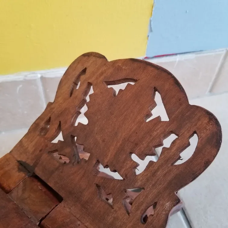 Vintage Wooden Rack/Book Stand image indicator(2)