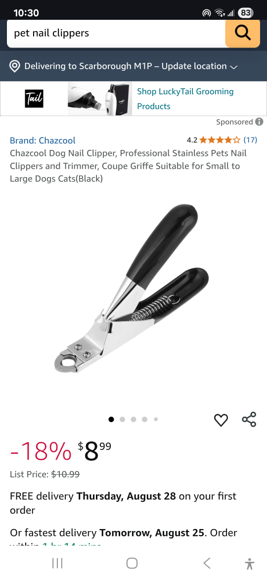 Chazcool Dog Nail Clipper - photo 3