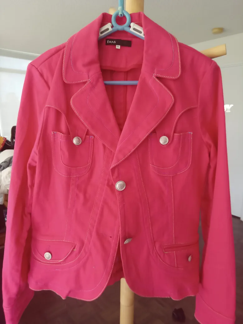 Esian Pink Blazer - Size 77 thumbnail