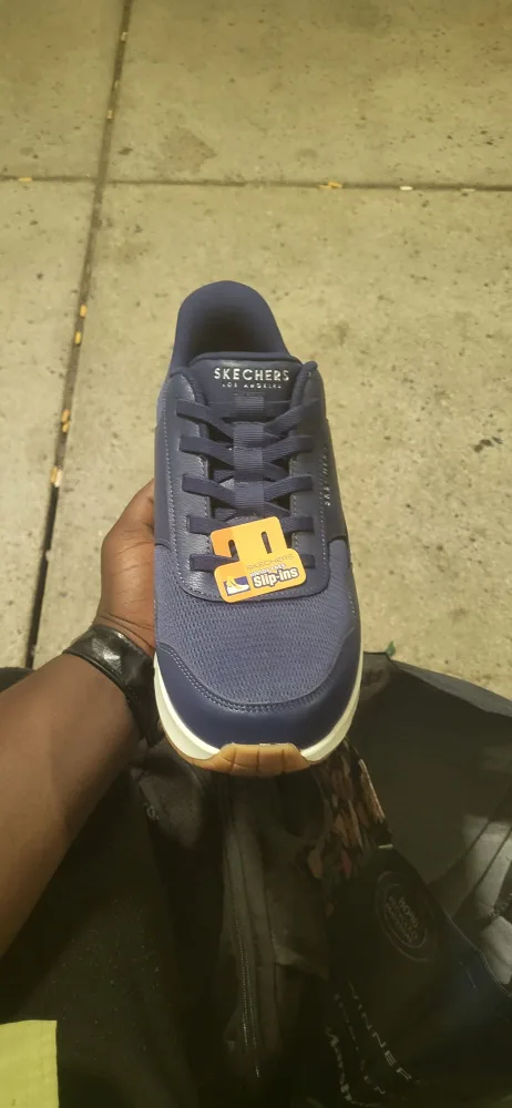 New Skechers Slip-ins, Size 11, Blue image indicator(10)