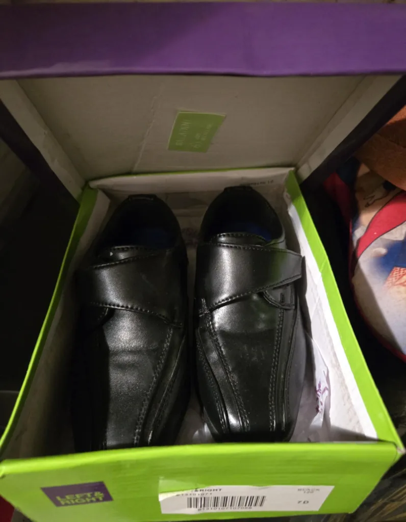 Black Dress Shoes - Toddler Size thumbnail