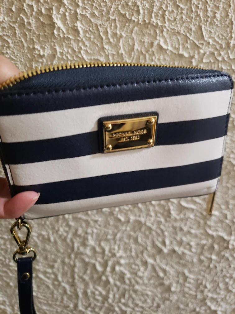 Michael Kors Striped Wristlet Wallet - photo 2