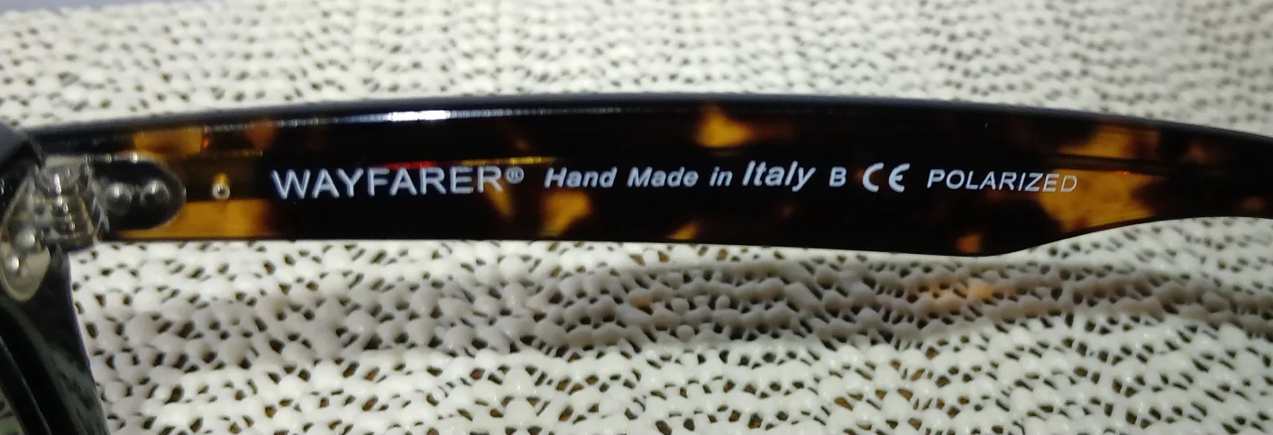Ray-Ban Wayfarer RB2140 902/58 Sunglasses 54mm lense image indicator(6)