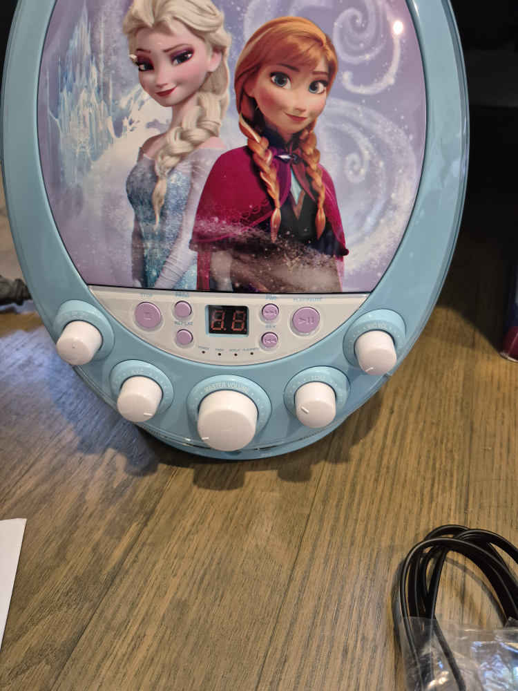 Frozen Disco Party CDG Karaoke Machine - photo 2