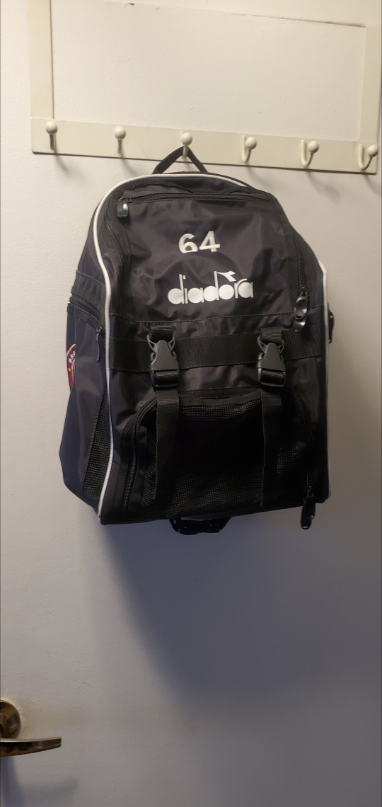 Diadora Black Thermos Backpack New