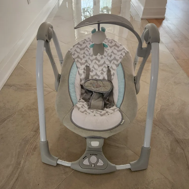 Ingenuity ConvertMe Swing-2-Seat - Grey image indicator(2)