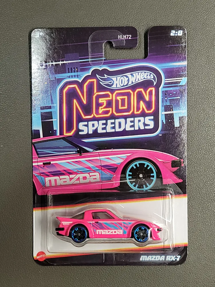 Hot Wheels Neon Speeders Mazda RX-7 thumbnail