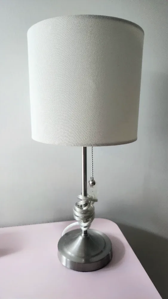 TWO matching IKEA Table Lamps with White Shades thumbnail