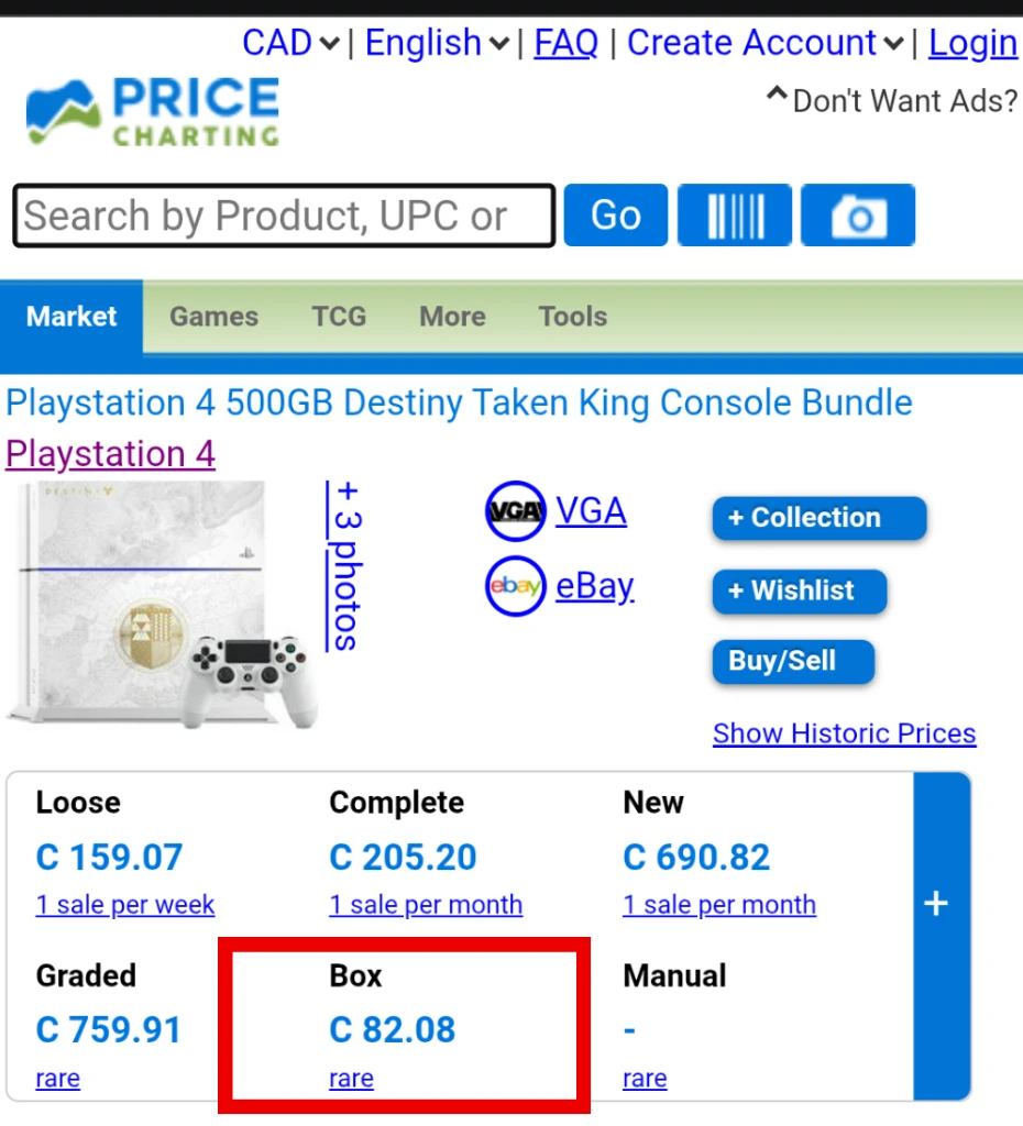 Destiny PS4 Box only       Limited Edition - photo 2