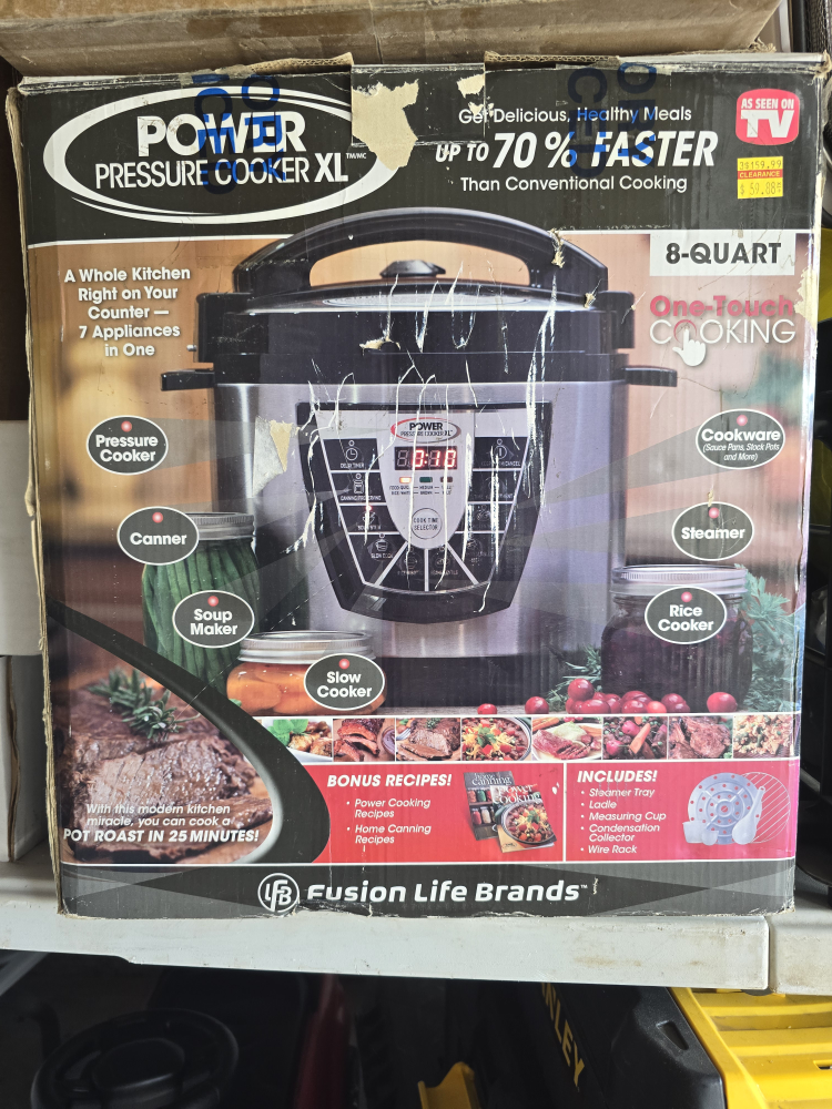 Power Pressure Cooker XL - 8 Quart