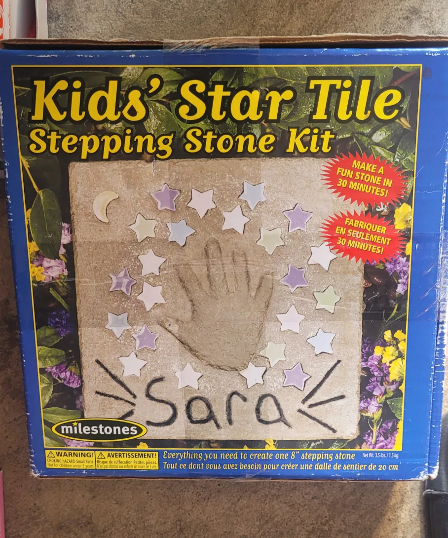 Kids' Star Tile Stepping Stone Kit thumbnail