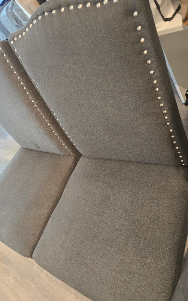 Dining Chairs-6 with decorative metal studs image indicator(3)