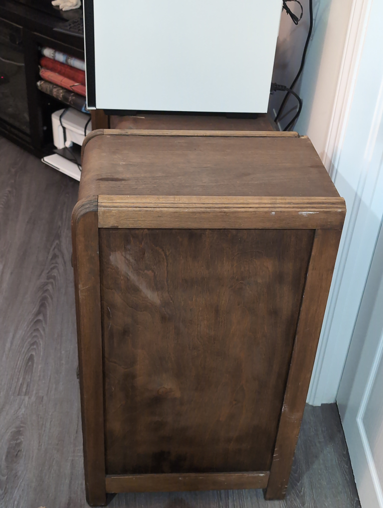 Antique Wooden Vanity Desk - photo 3