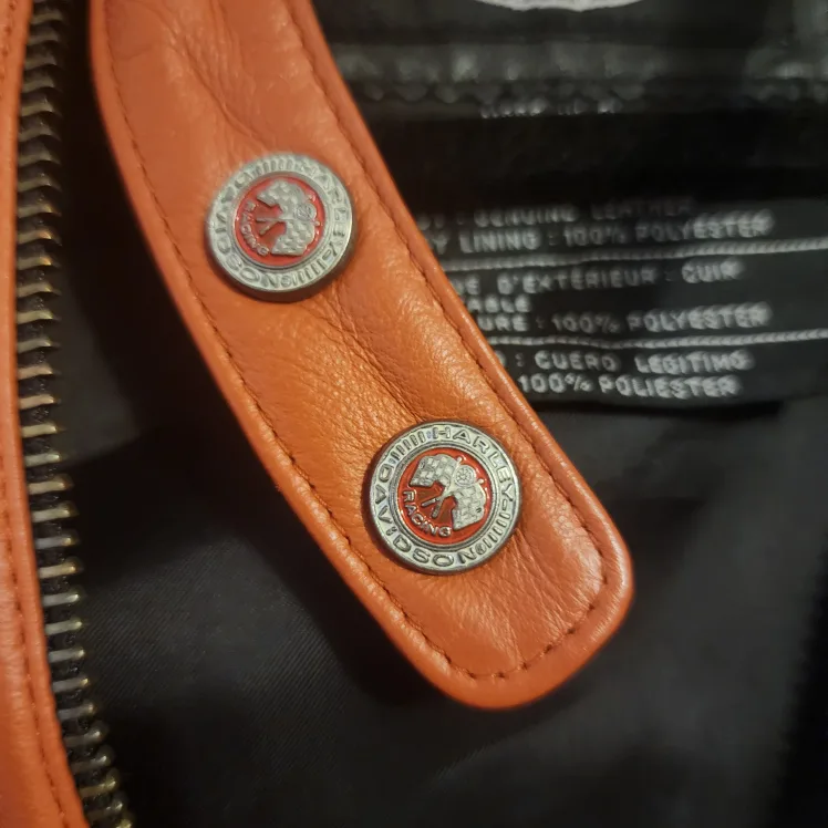 Harley-Davidson Leather Vest - Size S image indicator(9)