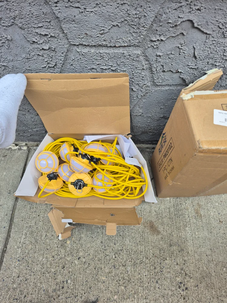 Extension cable String Lights w/ Bulbs image indicator(2)