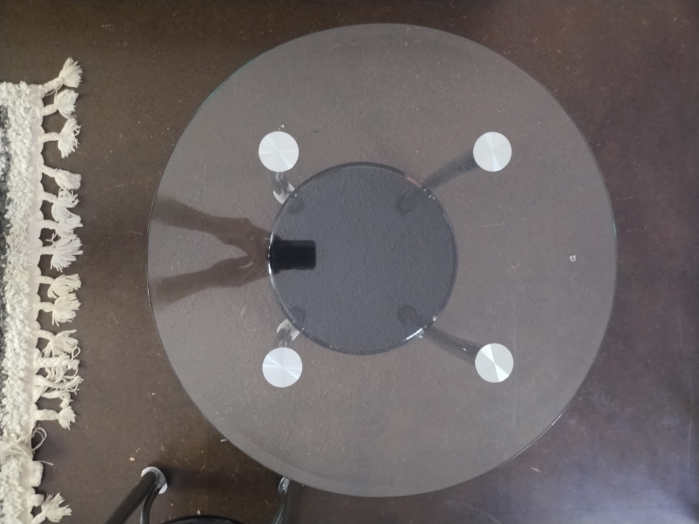 Glass Top End Tables (Set of 2) - photo 3