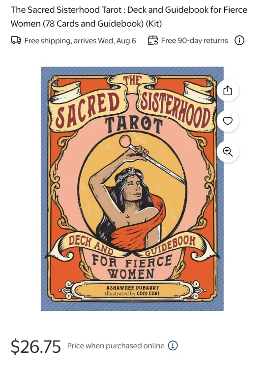 sacred sisterhood tarot thumbnail