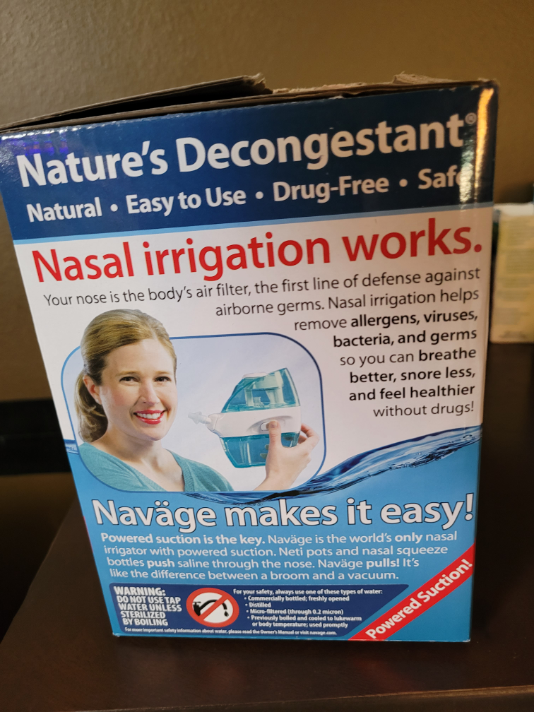Naväge Nasal Care Saline Nasal Irrigation System - photo 5
