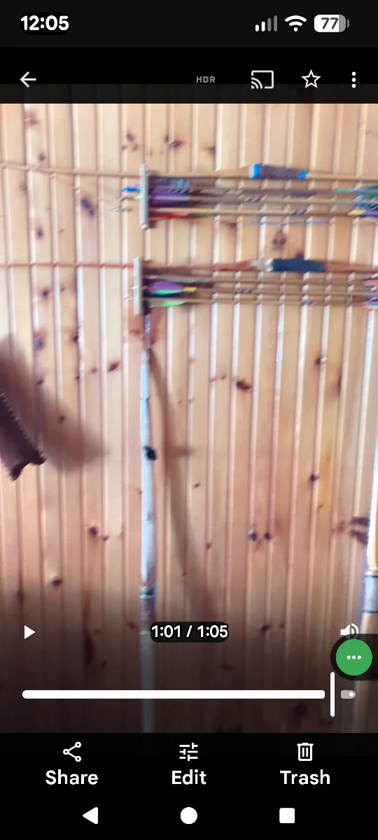 Wooden Bow Arrow Holder image indicator(3)