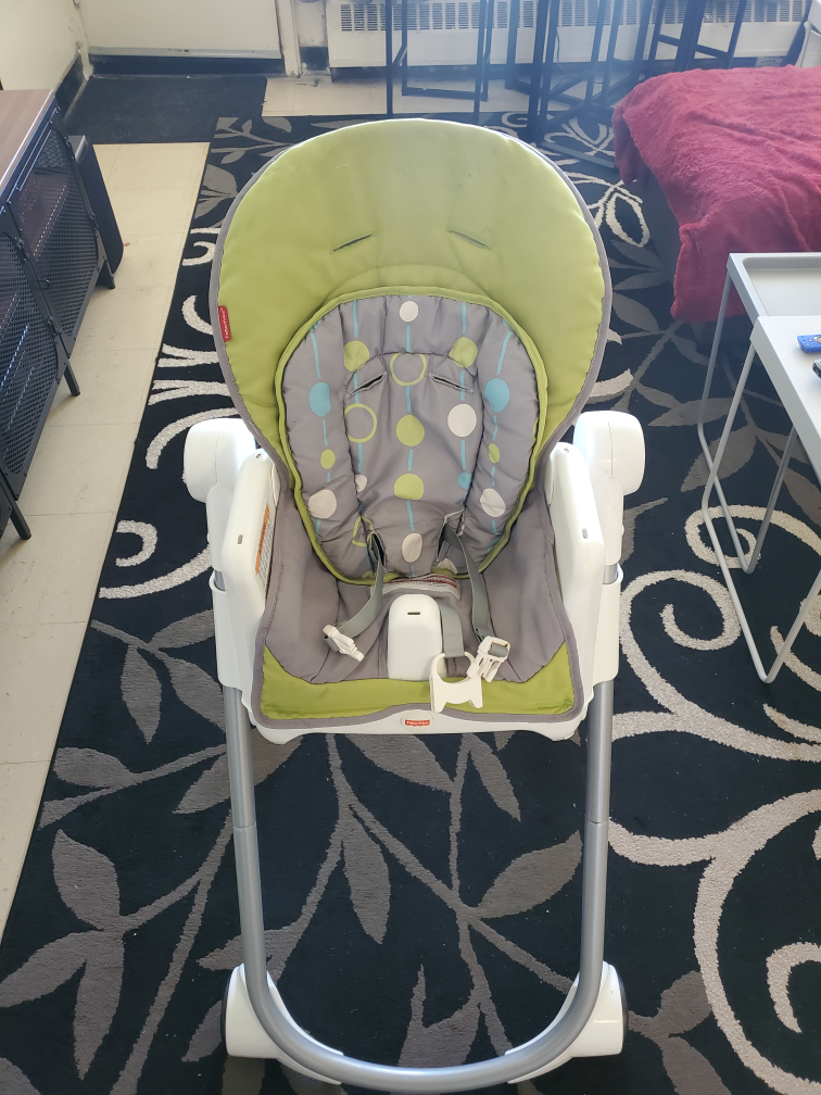 Fisher-Price High Chair - Green & Grey - photo 3