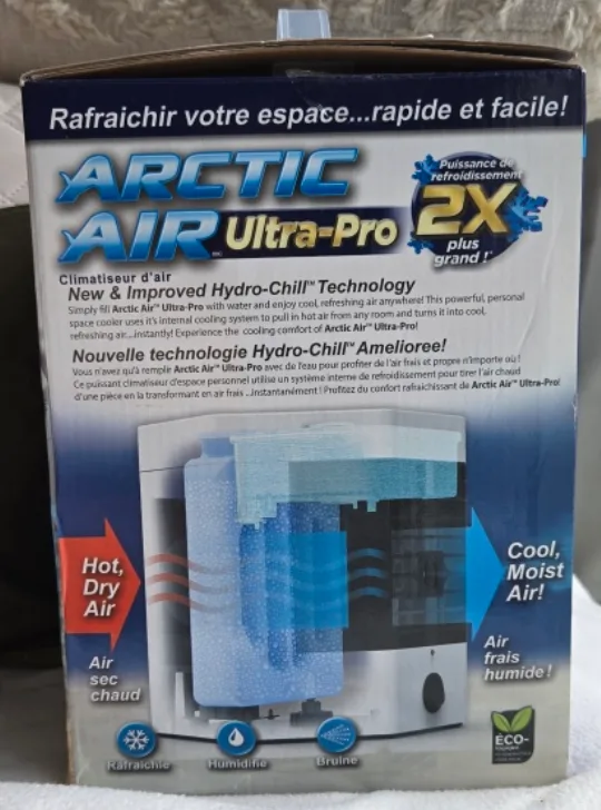 Arctic Air Ultra-Pro Air Cooler - EUC in Box image indicator(3)