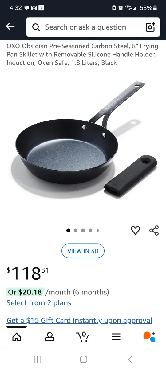 OXO Good Grips Non-Stick Fry Pan image indicator(7)