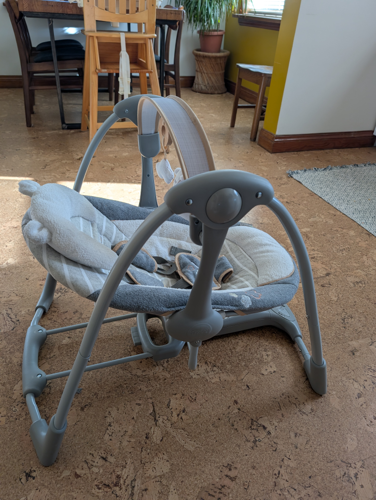 Ingenuity Baby Swing - Like New - photo 2