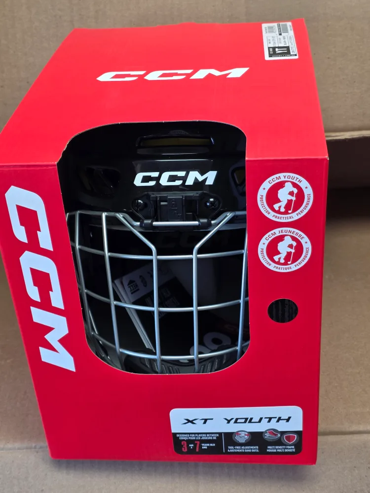 New CCM XT Youth Hockey Helmet (3-7 yrs) thumbnail