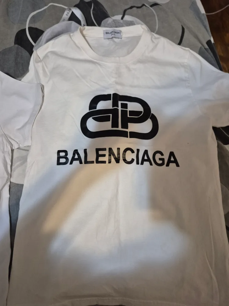 Balenciaga White T-Shirt thumbnail